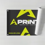 Faixa em Lona com ilhós 3